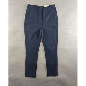 Derek Lam 10‎ Crosby Womens High Rise Creased Dress Pants Navy Cotton Size 4